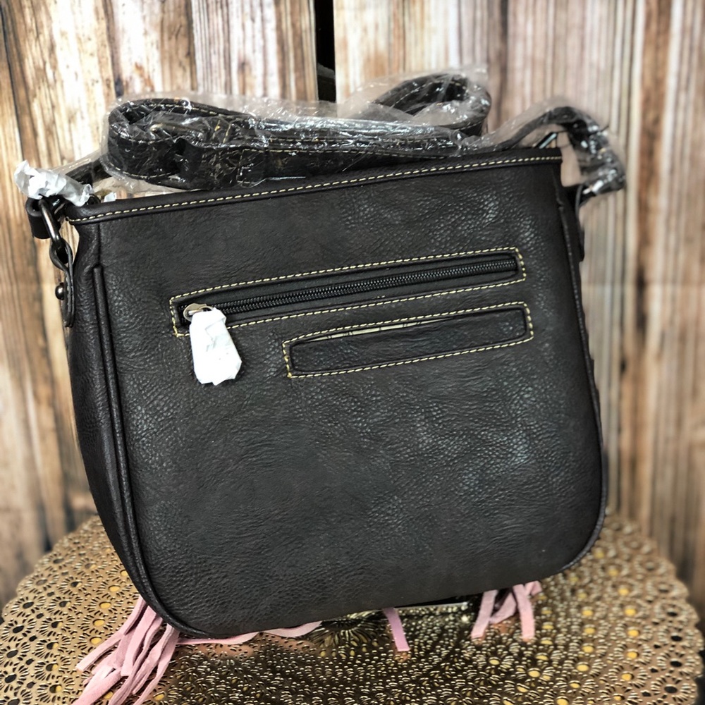 Montana West Fringe Crossbody Aztec Collection - Picture 2 of 5